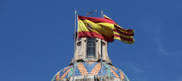 Banderes Palau de la Generalitat