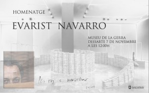 cartell homenatge Evarist Navarro