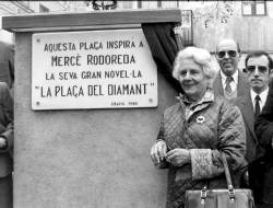 Mercè Rodoreda a Barcelona: Guerra, Exili i Postguerra, la plaça del  Diamant i els testimonis de la tragèdia