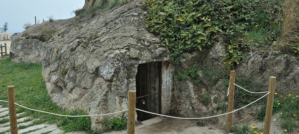 Bunker de la platja del Cavaió