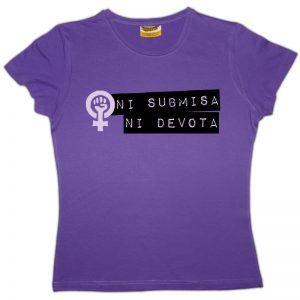 samarreta feminista ni submisa ni devota