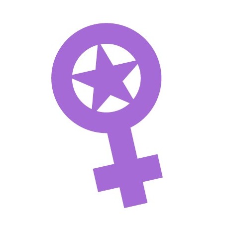 adhesiu simbol feminista