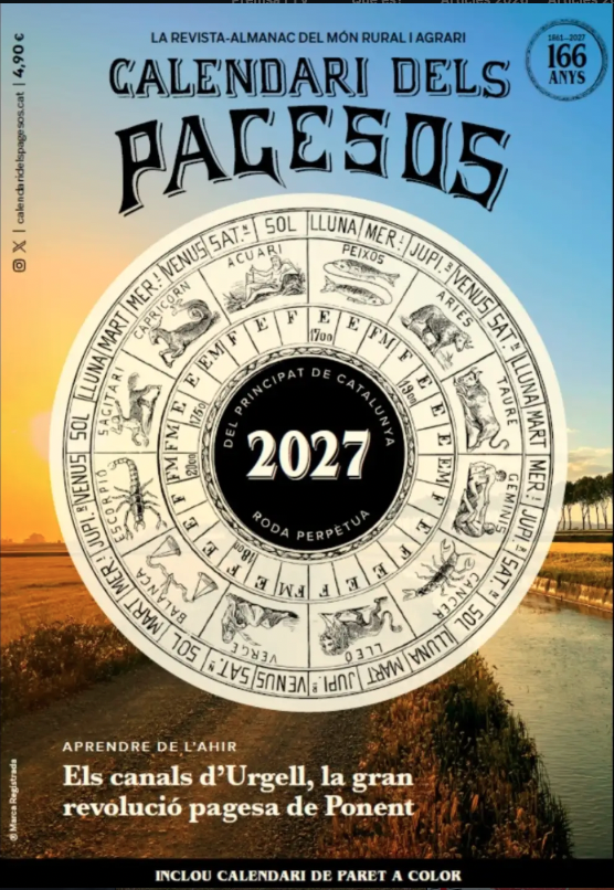 Calendari dels Pagesos 2027