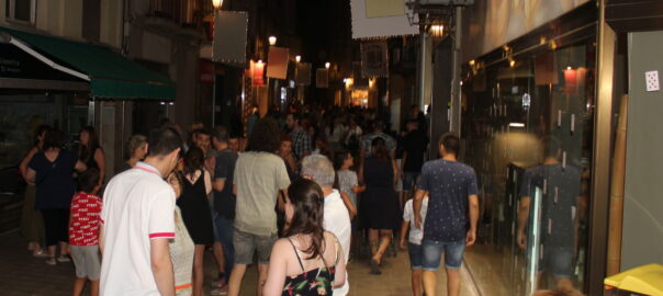 La Mollerussa Open Night omple cada any el centre històric de la capital del Pla d'Urgell