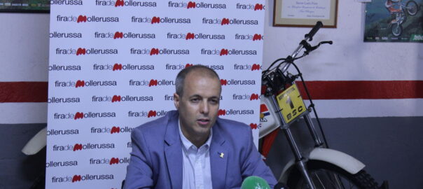 X.Roure durant la presentació d'Expoclàssic 2020