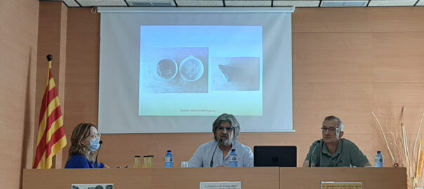 M.D.Tella, S.Garralon i I.Garcés durant la jornada