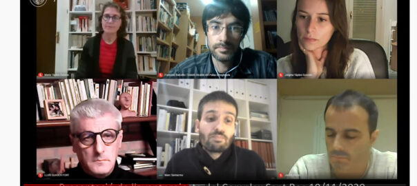 Moment de la vídeo-presentació de l'avantprojecte