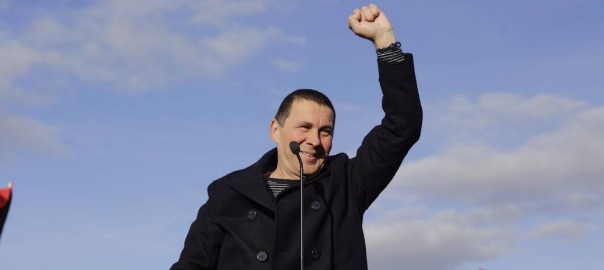 Otegi exiting jail in March 2016