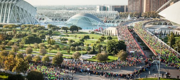 Imatge d'arxiu de la marató de València.