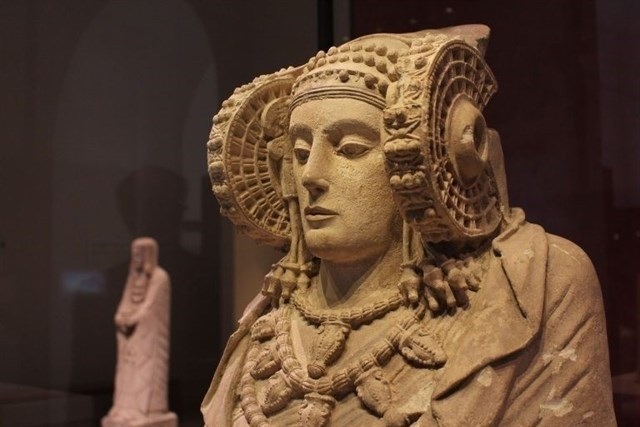 La Dama d'Elx al Museu Arqueològic Nacional de Madrid