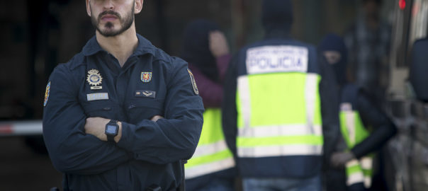Una imatge d'arxiu de la policia espanyola.