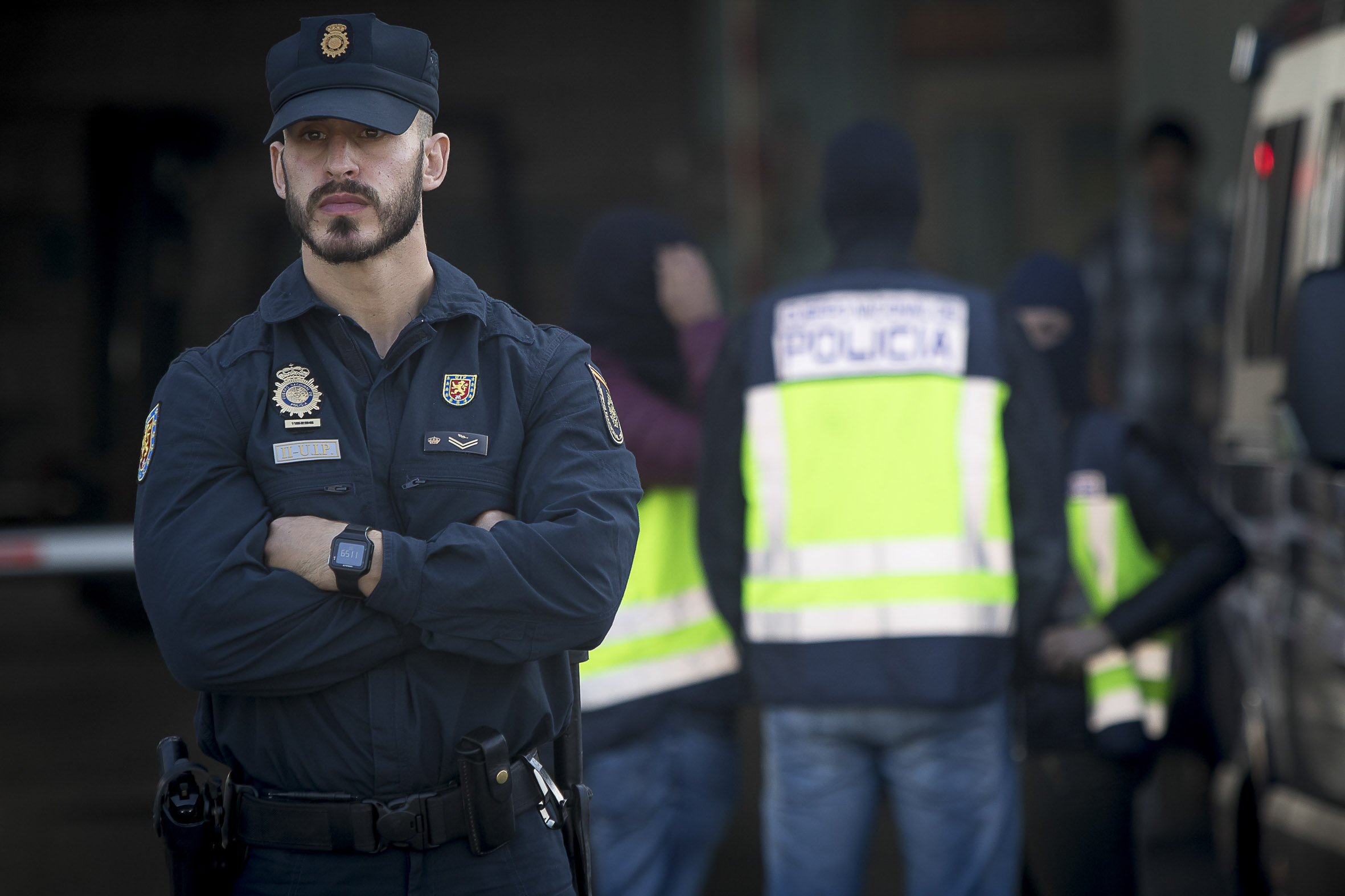 Una imatge d'arxiu de la policia espanyola.