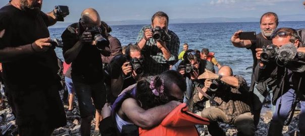 Lesbos. 8 de novembre del 2015. El moment àlgid per al fotoperiodisme. FOTO: Samuel Nacar