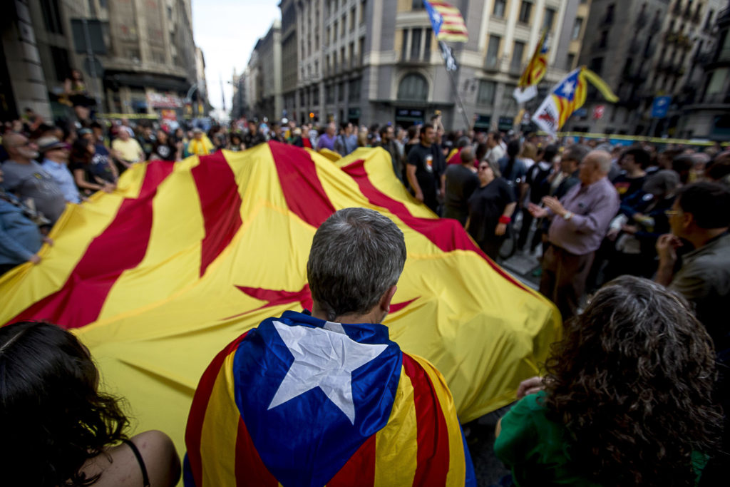 El cas d’un ultra ex-legionari que volia agredir un independentista i va acabar borni i condemnat