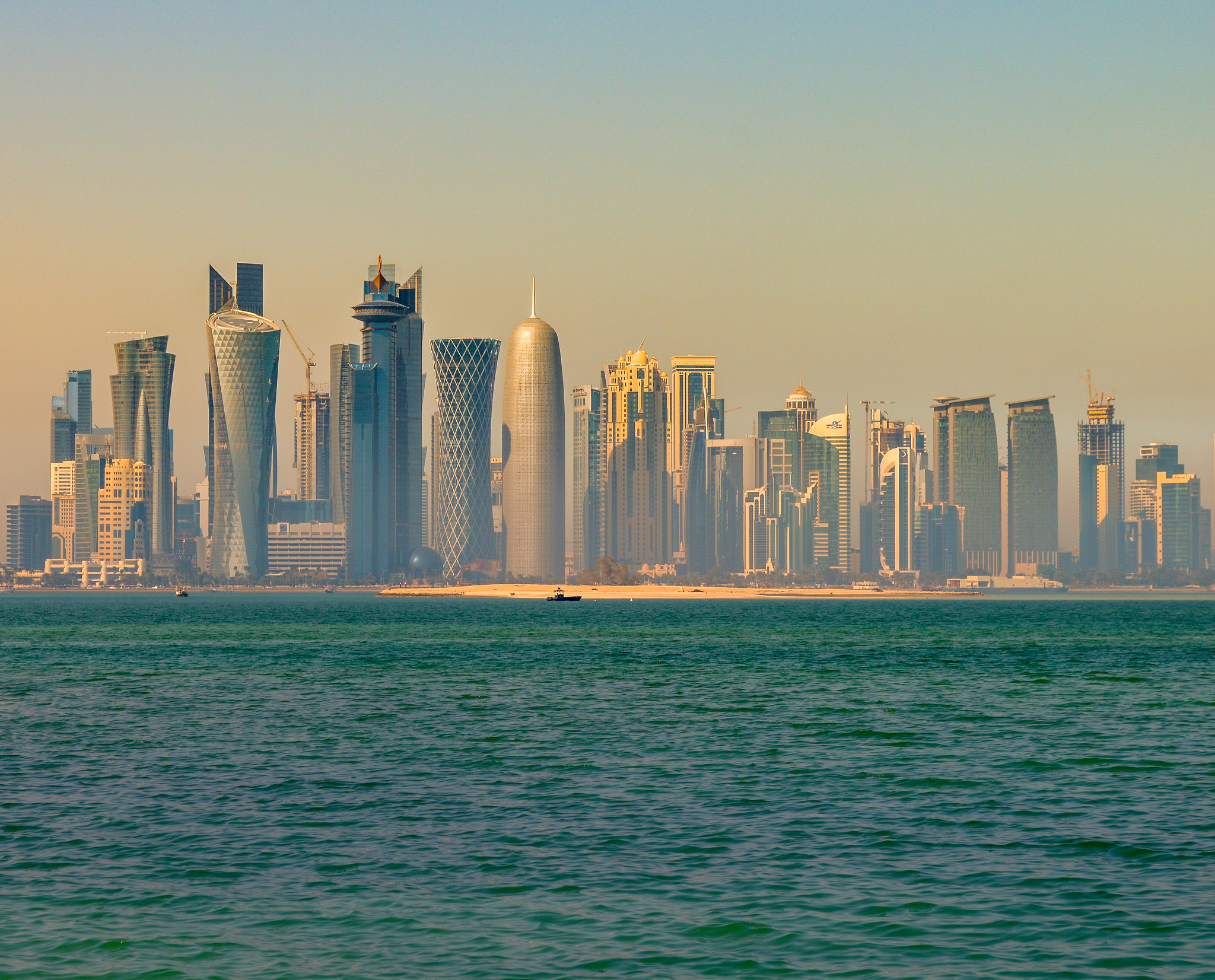 Vista de Doha, capital de Catar (fotografia: Francisco Anzola).
