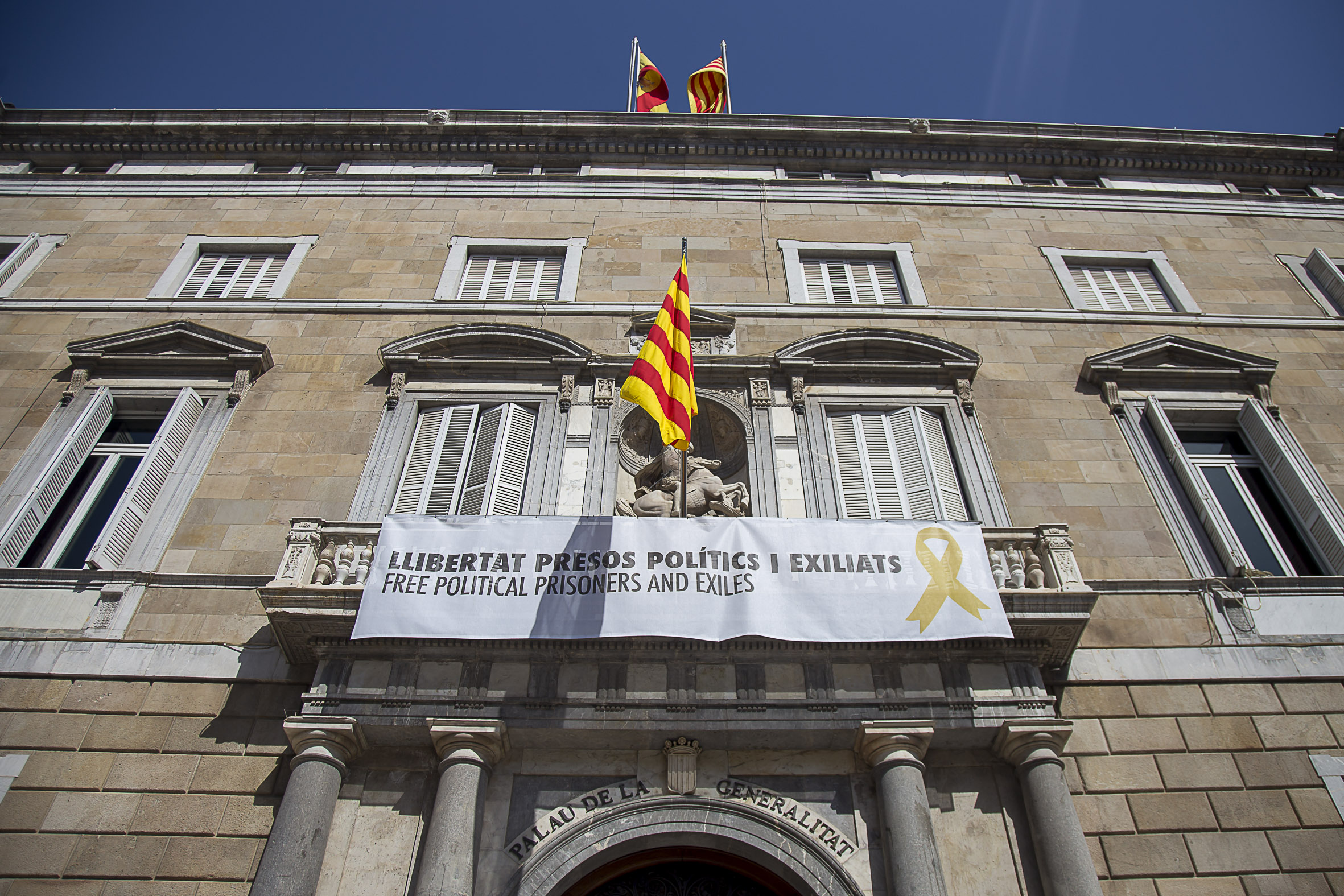 Former Catalan president disqualified in second disobedience case