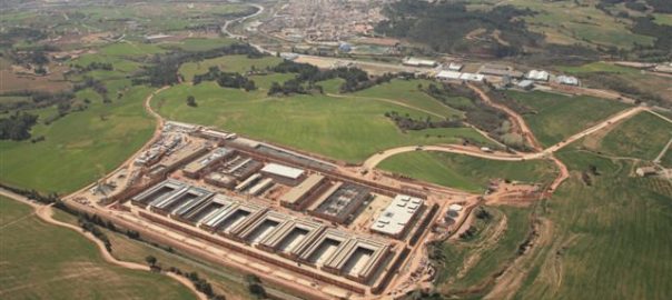 Vista aèria del Centre Penitenciari dels Lledoners, a Sant Joan de Vilatorrada (el Bages)