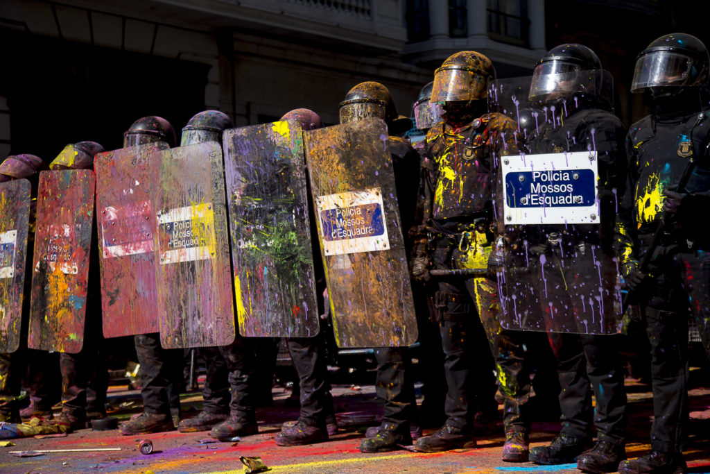 Els manifestants contra Jusapol per l’1-O podran ser finalment amnistiats