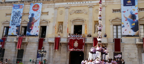 diada castellera santa tecla