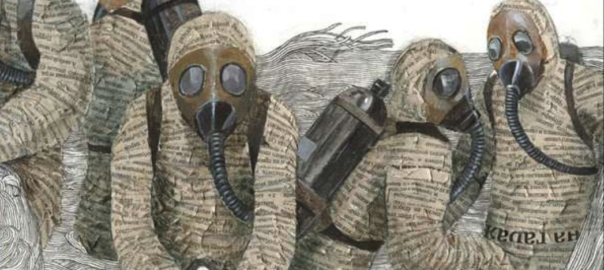 Il·lustració 'collage' de Dmitry Ligay