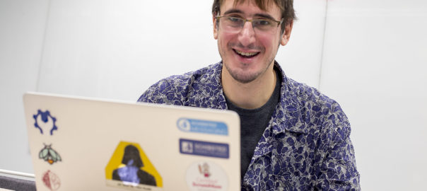 Jordi Mas, fundador de Softcatalà, en una imatge d'arxiu (fotografia: Albert Salamé).