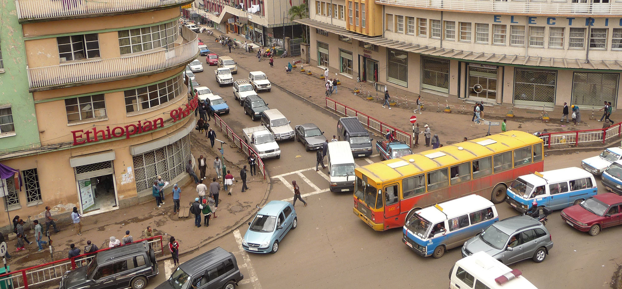 Centre urbà d'Addis Abeba (fotografia: X.M.)