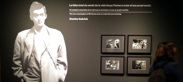 A les sales del CCCB, una imatge de l’expo dedicada al cineasta. Fotografia: M. I.