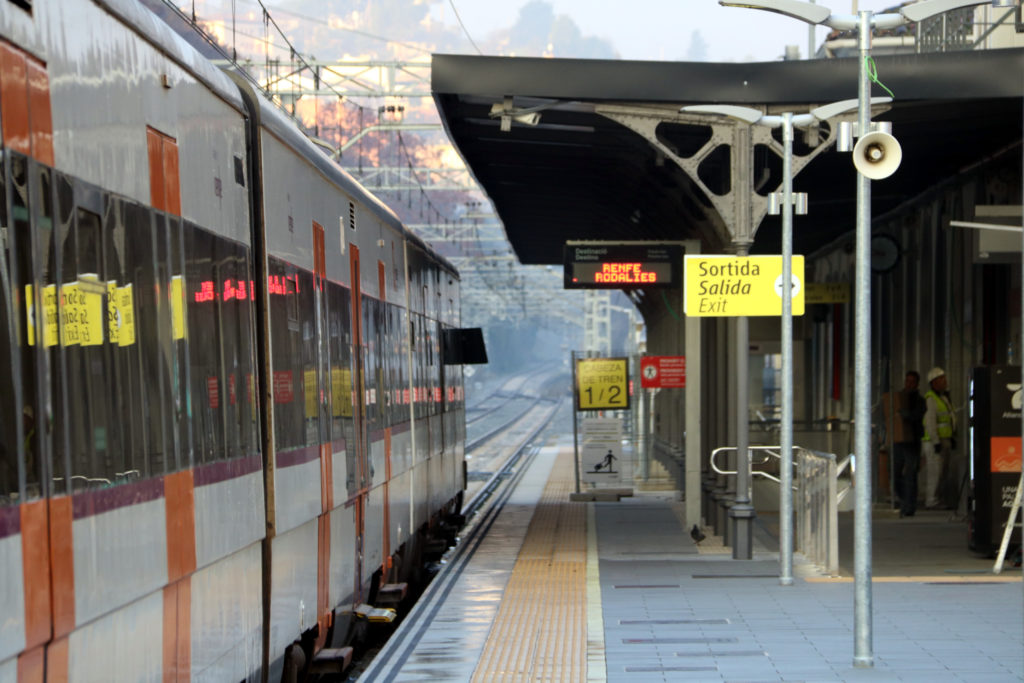 La línia R4 recuperarà el servei ferroviari sense interrupcions el 16 de març