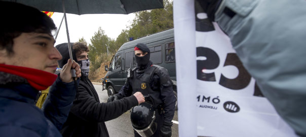 Trasllat presos polítics Lledoners - Brians