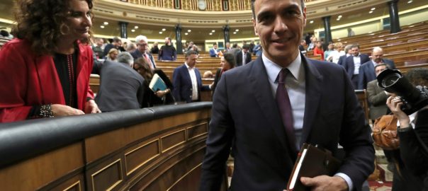 Pedro Sánchez María Jesús Montero