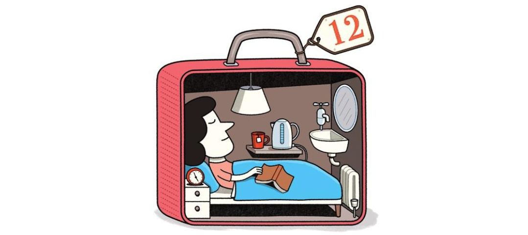 «Living in a Suitcase», d’Allan Sanders.