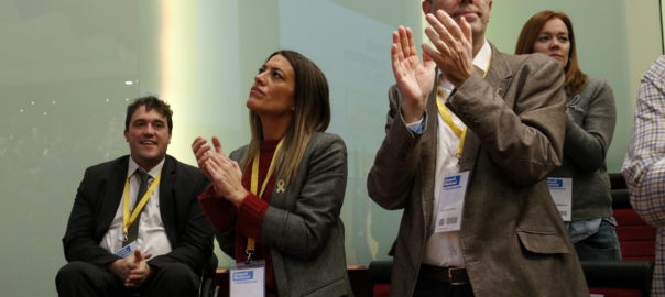 David Bonvehí, Míriam Nogueras, Ferran Bel, PDECat