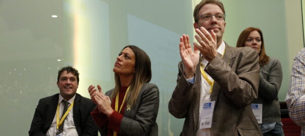 David Bonvehí, Míriam Nogueras, Ferran Bel, PDECat