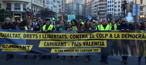 manifestacions valencia castello alacant extrema dreta drets socials