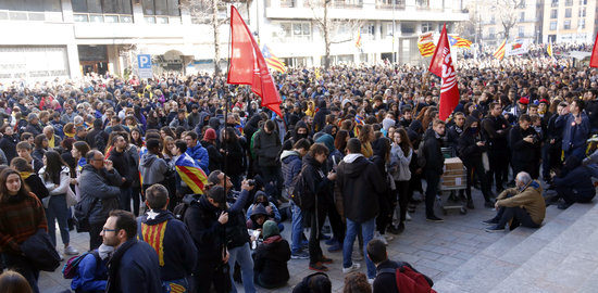 Manifestació Girona