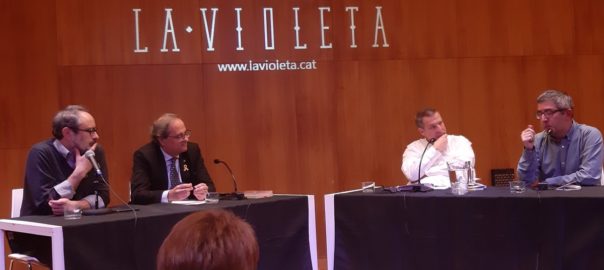 Antoni Baños, Quim Torra, Francesc Vilanova, Jordi Amat