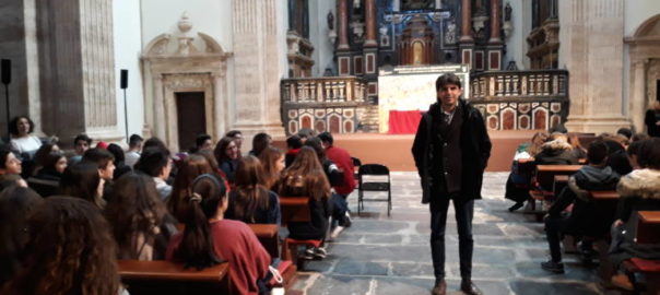 Joanjo Garcia en una trobada recent amb lectors