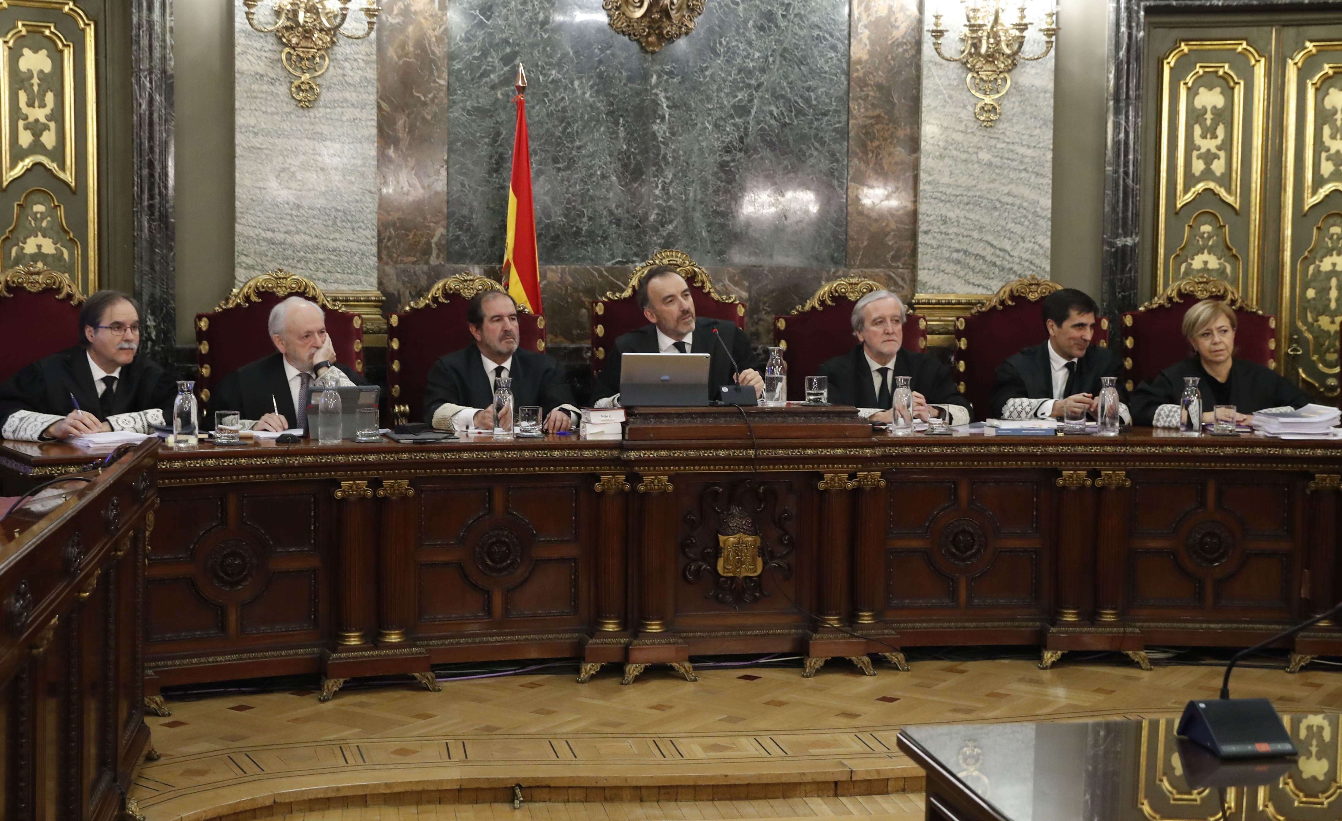 Els sinistres magistrats del Tribunal Suprem espanyol.