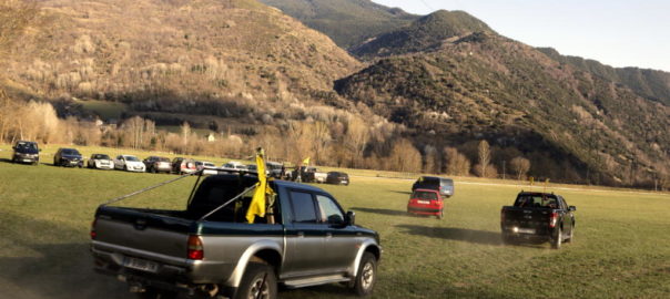 Imatge l'acte reivindicatiu per la marxa del Doctor Music Festival, el cap de setmana passat