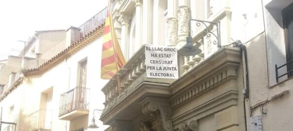 capellades mossos pancarta