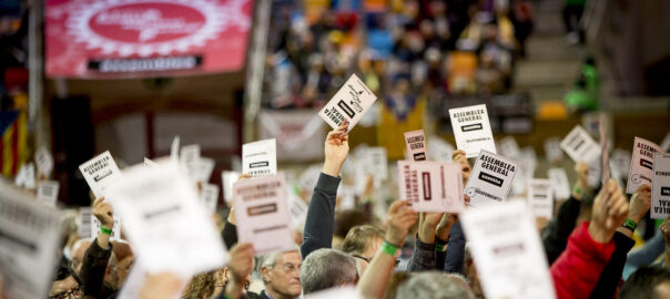 L'assemblea general ordinària de l'ANC, el 2019 (Fotografia: Albert Salamé)