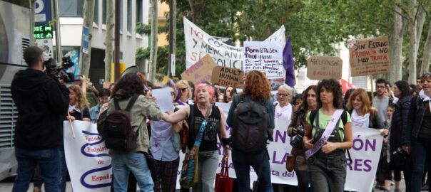 marxa abolicio prostitucio barcelona