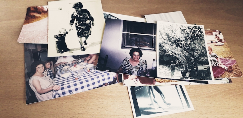 «I l’àvia amb camisa de dormir no la tinc en cap foto, només a la memòria.»