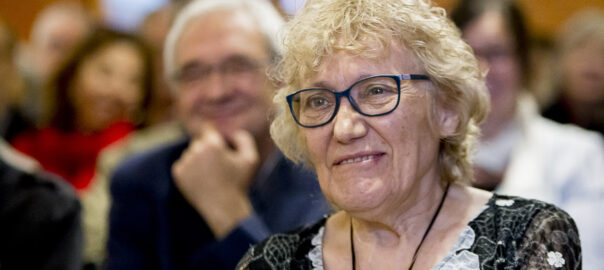 Imatge d'arxiu d'Isabel-Clara Simó (fotografia: Albert Salamé)