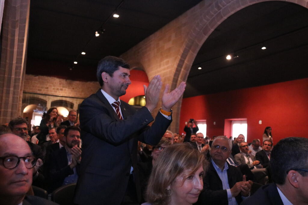 Joan Canadell, la nit que va guanyar les eleccions a la Cambra de Comerç de Barcelona