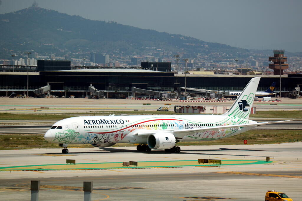 Aeroméxico reprendrà la connexió directa entre Ciutat de Mèxic i Barcelona amb sis vols setmanals
