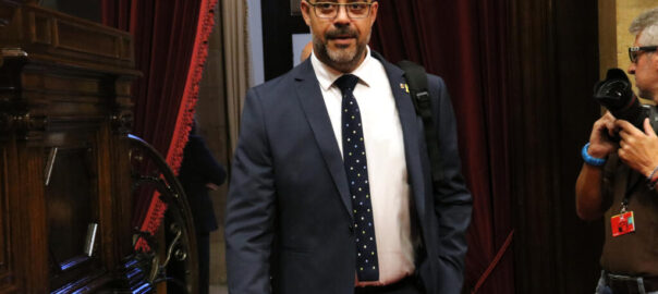 Imatge d'arxiu de l'ex-conseller Miquel Buch al parlament