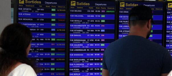 Vagues aeroport vols cancel·lats