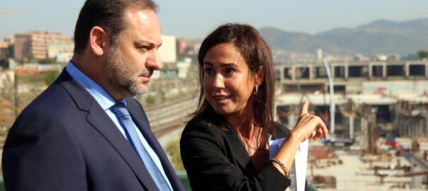 El ministre espanyol José Luis Ábalos i Isabel Pardo de Vera, en una imatge d'arxiu.