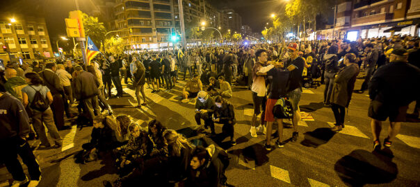 Generalitat Manifestant Meridiana